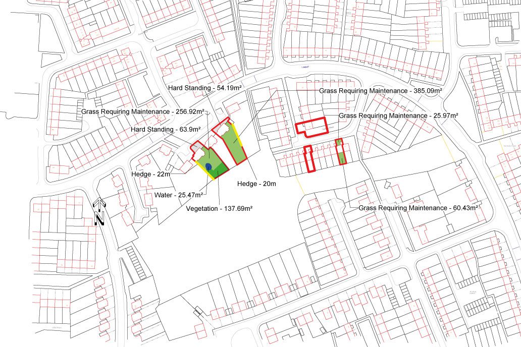 Grounds maintenance GIS data for Flagship Housing Association