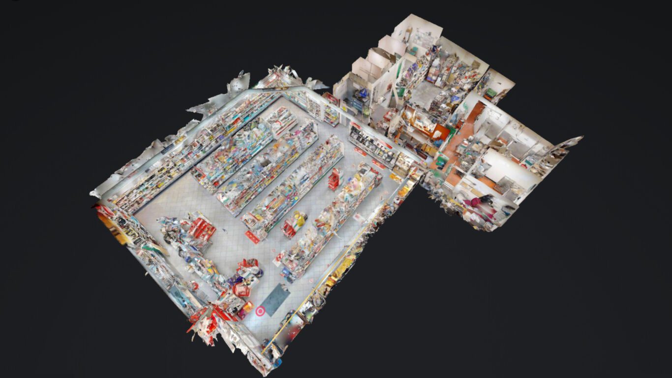 Matterport dollhouse view