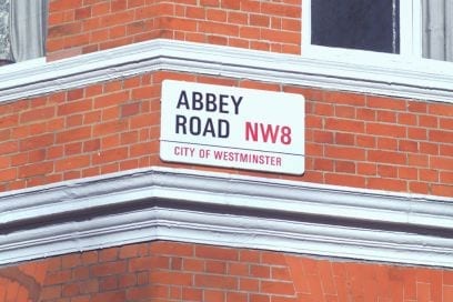 Abbey Road Sign