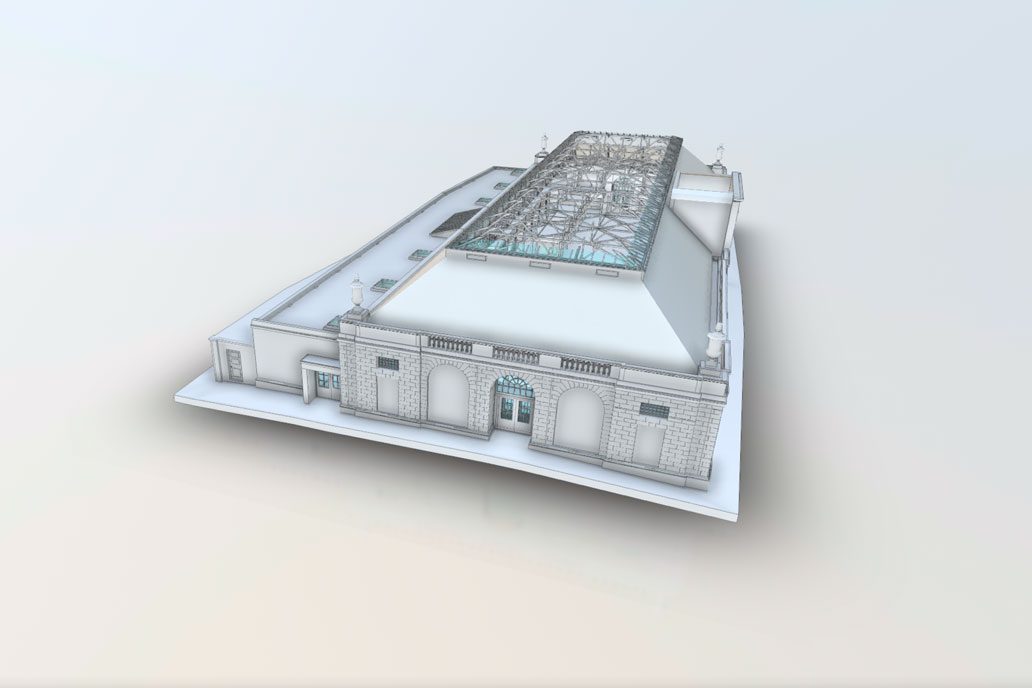 Revit model of Lincoln Central Market