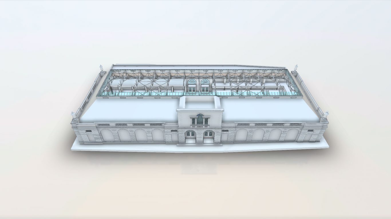 Revit model of Lincoln Central Market