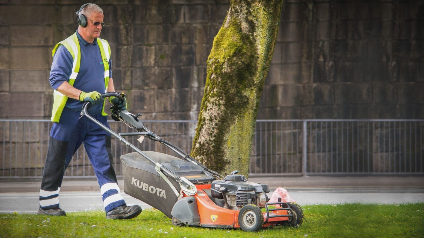 GIS data for grounds maintenance