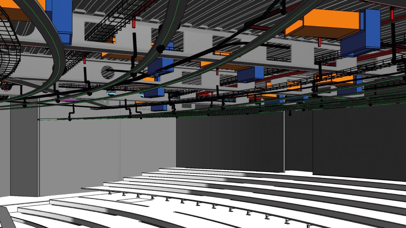 CADS laser survey for architect BIM modelling services project
