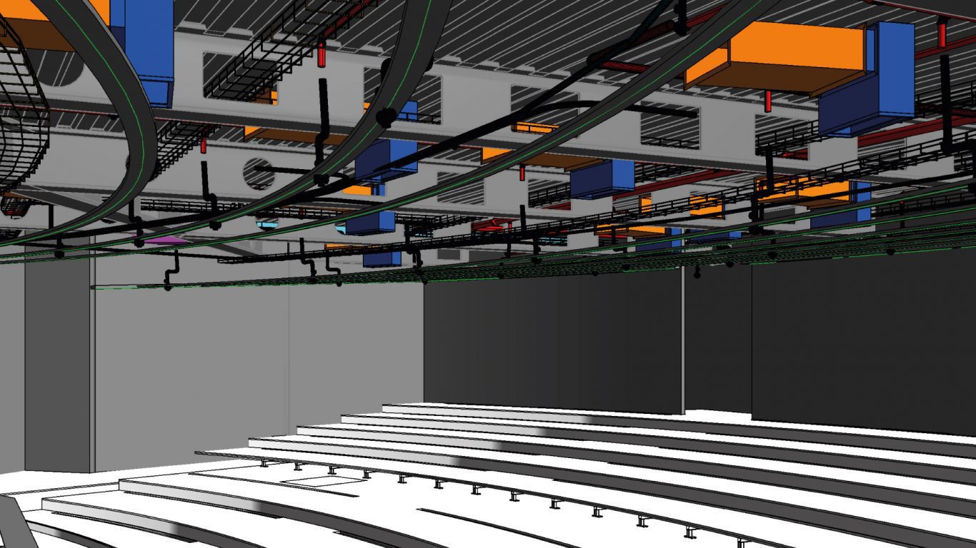 CADS laser survey for architect BIM project