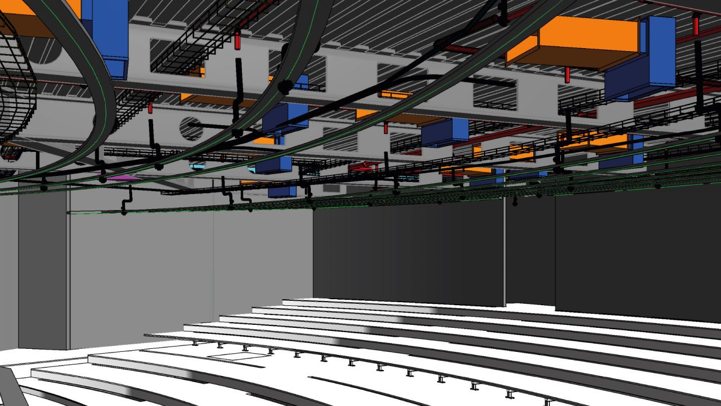 CADS laser survey for architect BIM modelling services project
