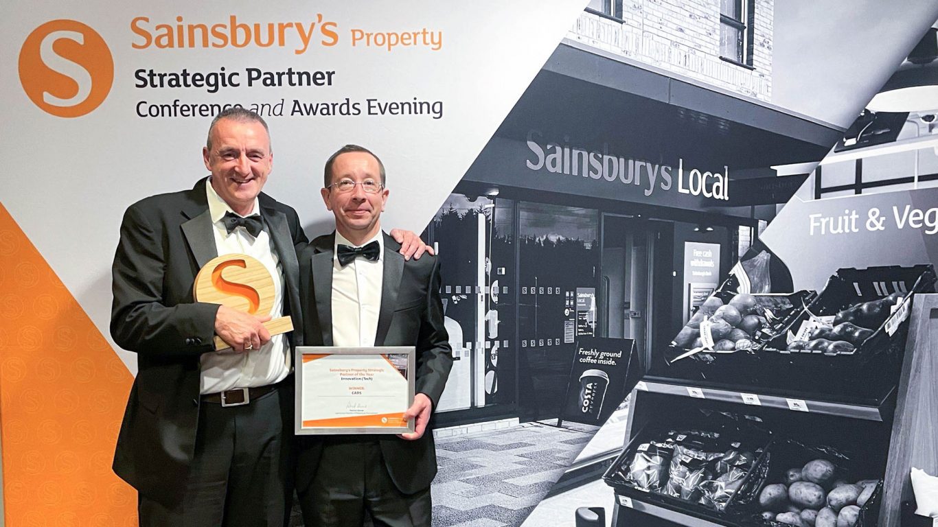 CADS win Sainsburys innovation award 2022