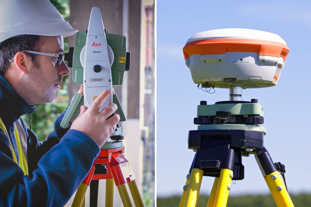 Total Station and GPS rover