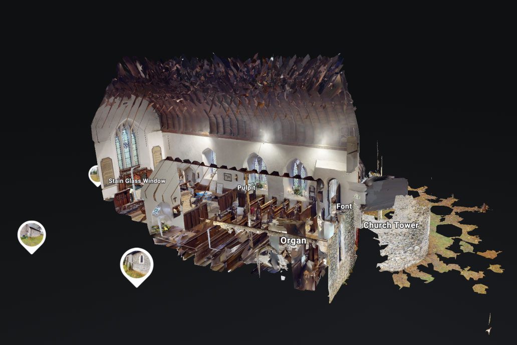 Matterport Doll House of Fishley Church