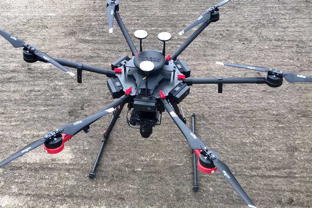 Drone with Lidar