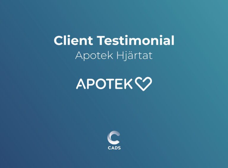 CADS client testimonial - Apotek Hjärtat