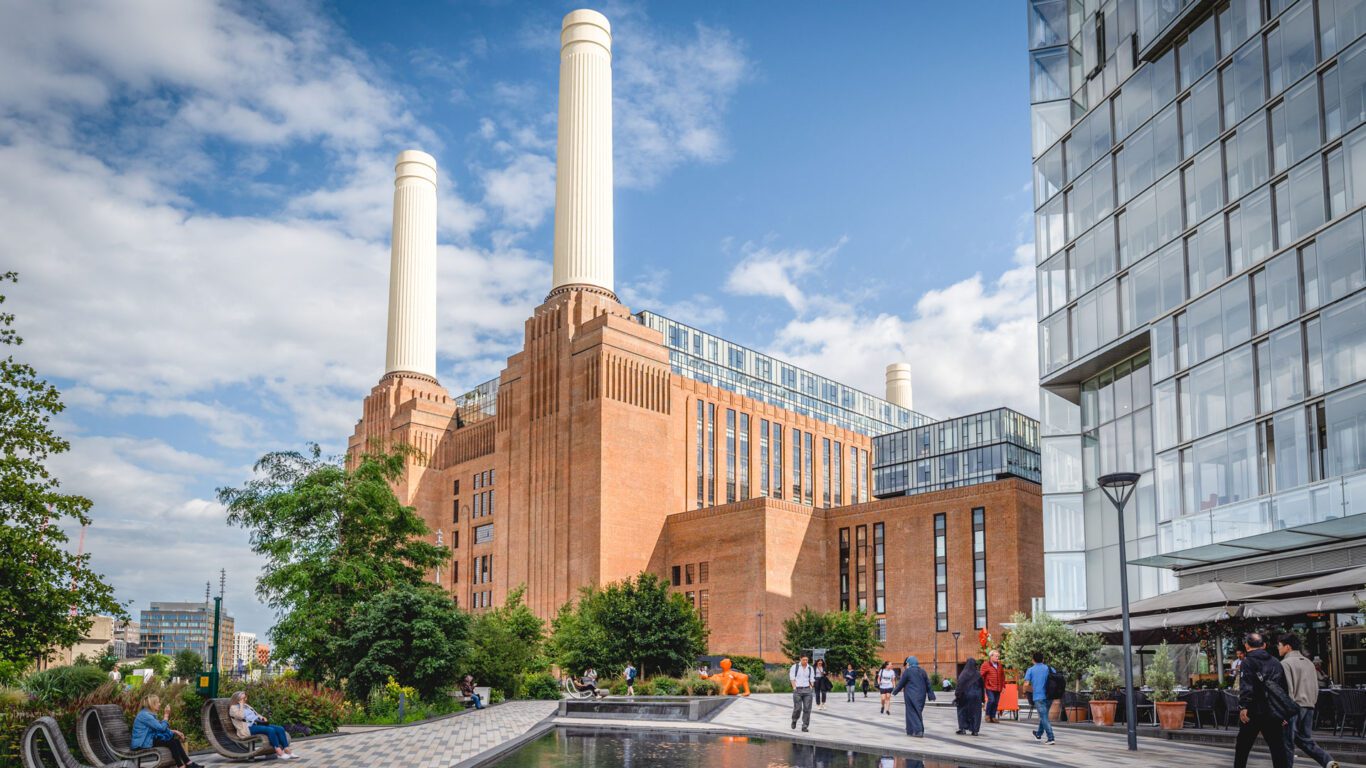 Floor flatness survey for high-profile retail store in London landmark Battersea Power Station