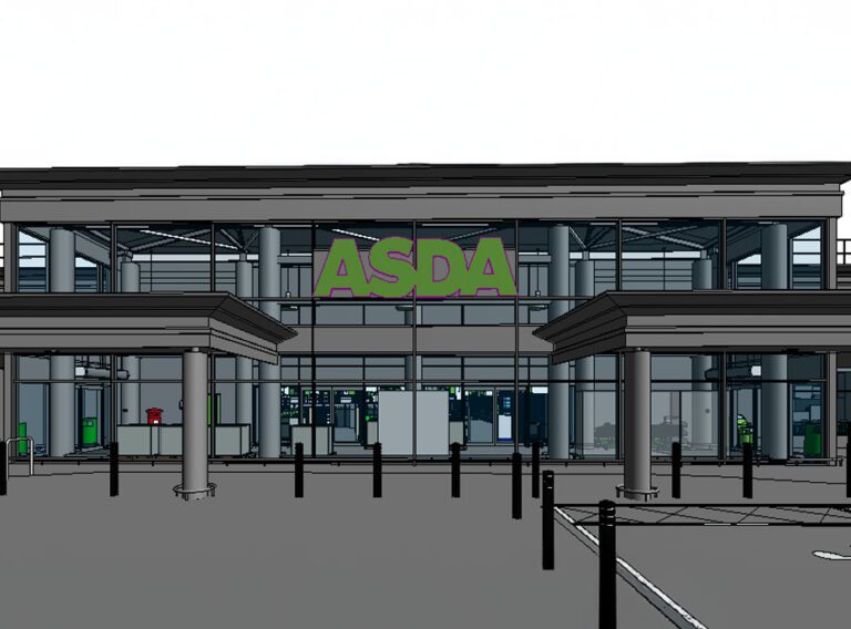 ASDA Retail as-built surveys from CADS